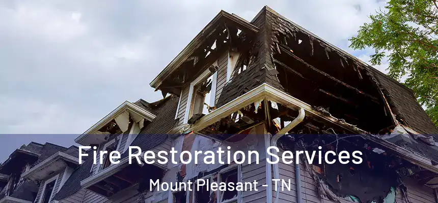 Fire Restoration Services Mount Pleasant - TN