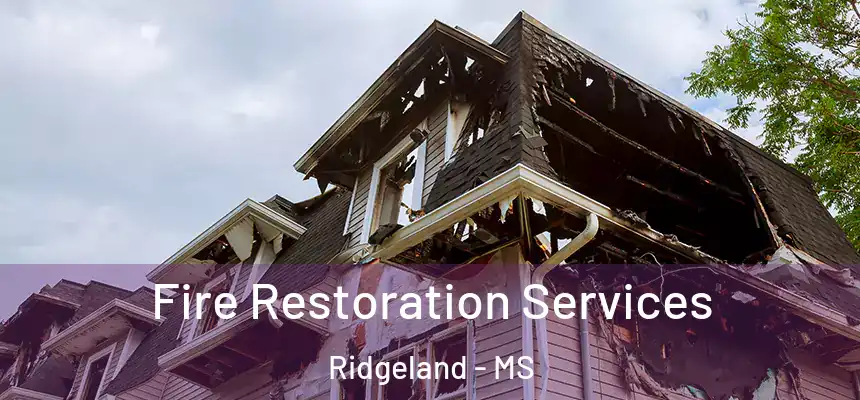 Fire Restoration Services Ridgeland - MS