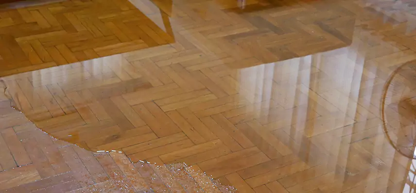 Laminate Wood Floor Water Damage Repair in Cookeville